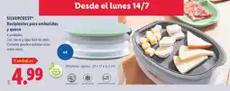 Lidl SILVERCREST Recipientes para embutidos y queso oferta