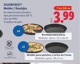 Lidl SILVERCREST Moldes/Bandejas oferta