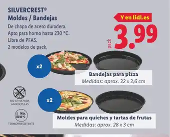 Lidl SILVERCREST Moldes/Bandejas oferta