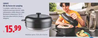 Lidl CRIVIT Kit de horno de camping oferta