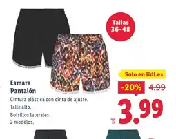 Lidl ESMARA Pantalón oferta