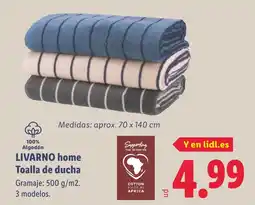 Lidl LIVARNO home Toalla de ducha oferta