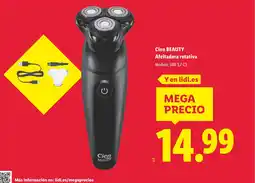 Lidl Cien BEAUTY Afeitadora rotativa oferta