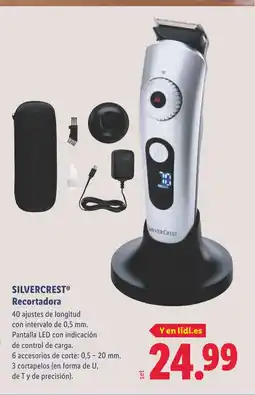 Lidl SILVERCREST Recortadora oferta