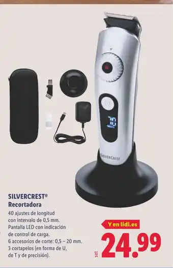 Lidl SILVERCREST Recortadora oferta