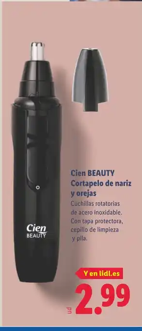 Lidl Cien BEAUTY Cortapelo de nariz y orejas oferta