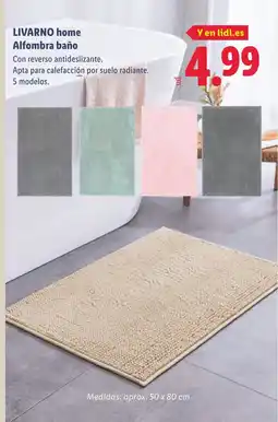 Lidl LIVARNO home Alfombra baño oferta