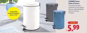 Lidl LIVARNO home Cubo de basura oferta