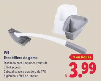 Lidl W5 Escobillero de goma oferta