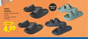 Lidl CRIVIT Sandalias oferta