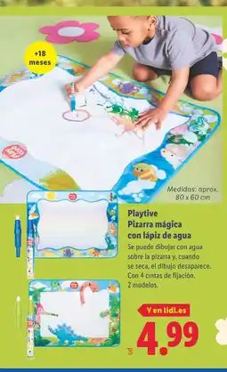 Lidl Pizarra mágica con lápiz de agua oferta