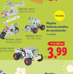 Lidl Vehículo metálico de construcción oferta