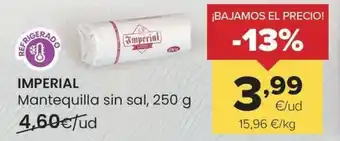 Autoservicios Familia IMPERIAL Mantequilla sin sal oferta