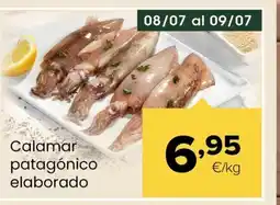 Autoservicios Familia Calamar patagónico elaborado oferta