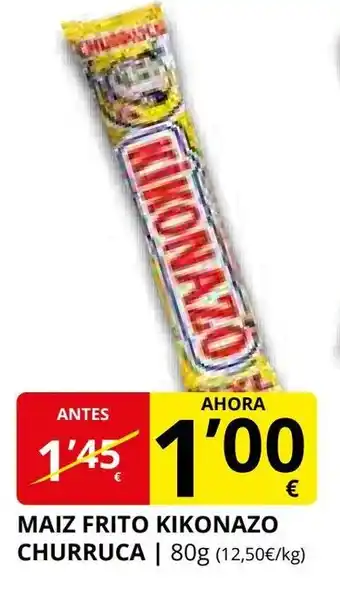 Supermercados MAS Maiz frito kikonazo churruca oferta