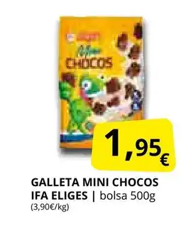 Supermercados MAS IFA ELIGES Galleta mini chocos oferta