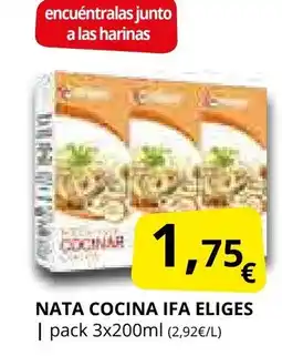 Supermercados MAS IFA ELIGES Nara cocina oferta