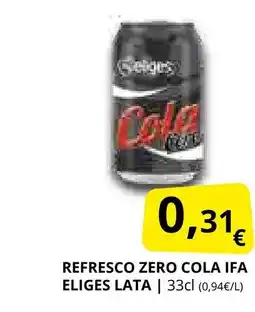 Supermercados MAS Refresco zero cola ifa eliges lata oferta