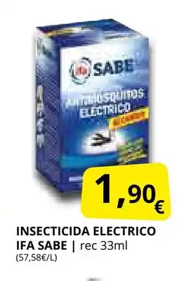 Supermercados MAS IFA SABE Insecticida electrico oferta