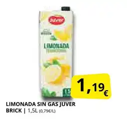 Supermercados MAS JUVER Limonada sin gas oferta