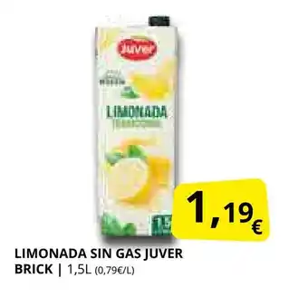 Supermercados MAS JUVER Limonada sin gas oferta