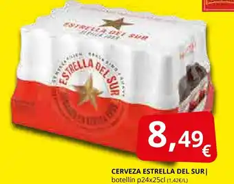 Supermercados MAS ESTRELLA DEL SUR Cerveza oferta
