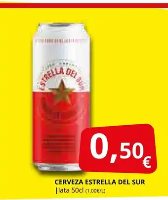 Supermercados MAS ESTRELLA DEL SUR Cerveza oferta