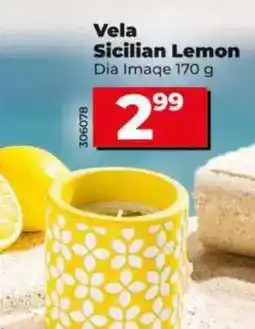Dia Dia imaqe - vela sicilian lemon oferta