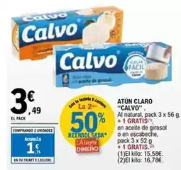 E.Leclerc Calvo - atun claro oferta