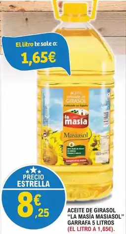 E.Leclerc España - aceite de girasol la masíasol oferta
