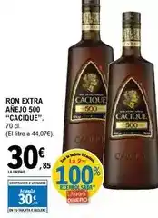 E.Leclerc Cacique - ron extra añejo 500 oferta