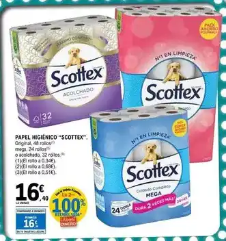 E.Leclerc Scottex - papel higiénico oferta