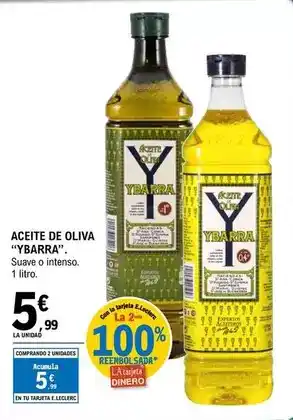 E.Leclerc Ybarra - aceite de oliva oferta