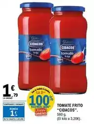 E.Leclerc Cidacos - tomate frito oferta