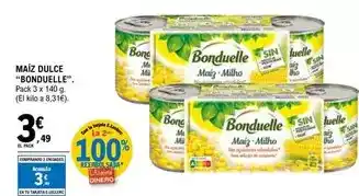 E.Leclerc Bonduelle - maíz dulce oferta