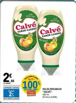 E.Leclerc Calvé - salsa bocabajo oferta