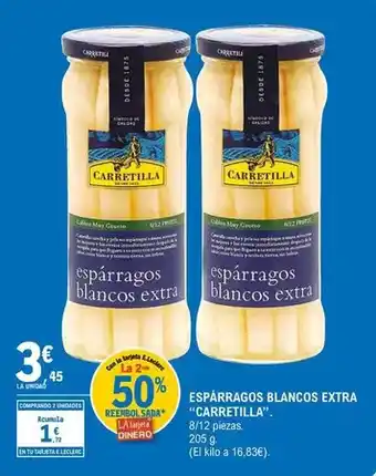 E.Leclerc Carretilla - esparragos blancos extra oferta