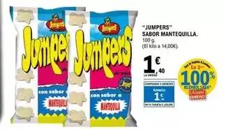 E.Leclerc Jumpers - sabor mantequilla oferta