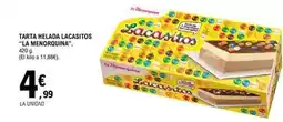 E.Leclerc La menorquina - tarta helada lacasitos oferta