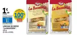E.Leclerc Tgt - lonchas de queso la bocateria oferta