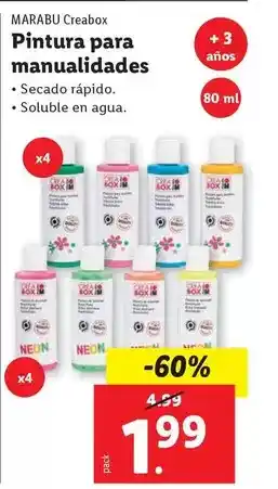 Ocine Marabu creabox - pintura para manualidades oferta