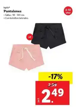 Ocine Lupilu - pantalones oferta