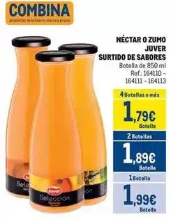 Makro Juver - nectar o zumo oferta