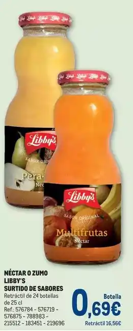 Makro Libby's - nectar o zumo oferta