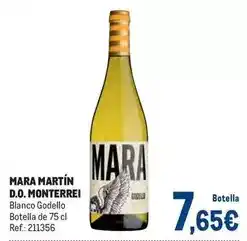 Makro Blanco - mara martin d.o. monterrei oferta