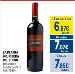 Makro La planta - d.o. ribera del duero oferta