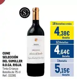 Makro Castillo rioja - cune seleccion del sumiller d.o.ca. rioja oferta