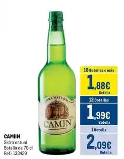Makro Camin - sidra natual oferta
