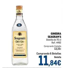 Makro Seagram's - ginebra oferta