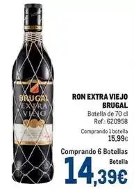 Makro Brugal - ron extra viejo oferta